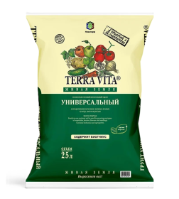 Почвогрунт Terra Vita Живая земля Универсальный 25л 