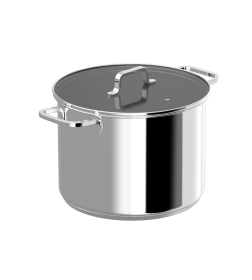 Кастрюля DINA Helix  из нержавеющей стали 28 см, 15 л,1315166 BergHOFF