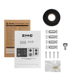 Газовая варочная панель ZorG HAG63 FDW Gray