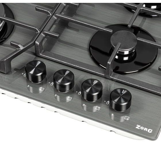 Газовая варочная панель ZorG HAG63 FDW Gray (УТ-00004943) 