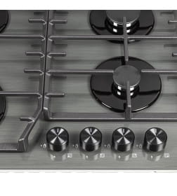 Газовая варочная панель ZorG HAG63 FDW Gray