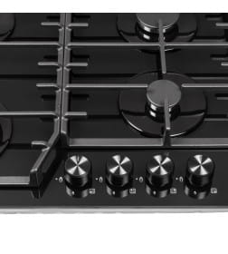 Газовая варочная панель ZorG HAG63 FDW Black