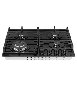 Газовая варочная панель ZorG HAG63 FDW Black