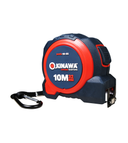 Рулетка измерительная 10м x 32мм, двустороннее полотно 2403-10-32 OKINAWA LONG