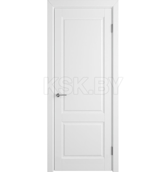 Дверное  полотно K1 ДГ белая эмаль 2000х800х38мм,уценка