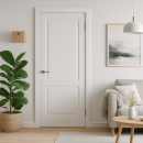 Дверное  полотно K1 ДГ белая эмаль 2000х800х38мм,уценка