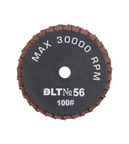 Круг алмазный гибкий шлифовальный для гравера №56 #100 50мм DLT 4398