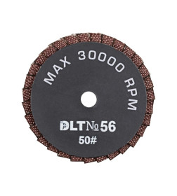 Круг алмазный гибкий шлифовальный для гравера №56 #50 50мм DLT 4397