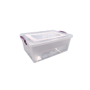 Контейнер прямоугольный 8 л (цвет ручки - фиолетовый)