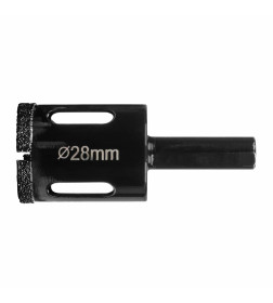 Коронка алмазная по плитке и керамограниту 28 мм DLT CERAMIC 0670