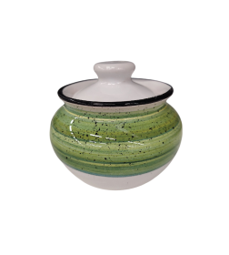 Горшок для тушения 0,5л 7037/48-24 зеленый сорт 2