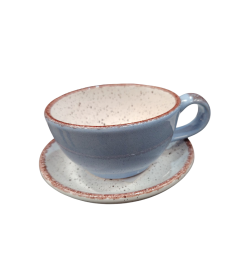 Чашка с блюдцем 0,2 л керамика 6364/1,2-23 сорт2