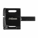 Коронка алмазная по плитке и керамограниту 45 мм DLT CERAMIC 0673 (0673) 