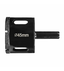 Коронка алмазная по плитке и керамограниту 45 мм DLT CERAMIC 0673