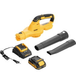 Воздуходувка аккумуляторная AB-500 60 м/с 500 м3/ч Li-Ion 20 В Denzel