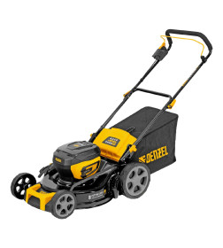 Газонокосилка аккумуляторная DLM-460 460 мм травосб. 65 л. Li-Ion 40 В Denzel