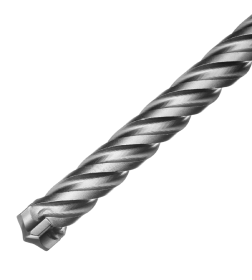 Бур по бетону цельная крестовая пластина 14x215 мм SDS PLUS Denzel