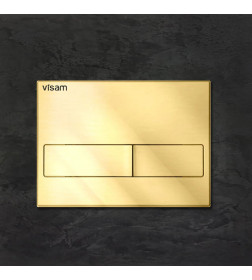 Кнопка для инсталляции Visam L9 золото матовый EX-226-029