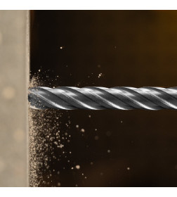 Бур по бетону цельная крестовая пластина 12x315 мм SDS PLUS Denzel