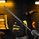 Бур по бетону цельная крестовая пластина 12x265 мм SDS PLUS Denzel (705317) 