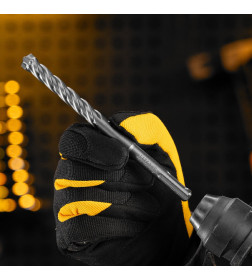 Бур по бетону цельная крестовая пластина 12x165 мм SDS PLUS Denzel