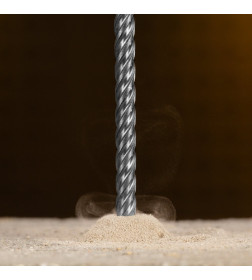 Бур по бетону цельная крестовая пластина 10x315 мм SDS PLUS Denzel