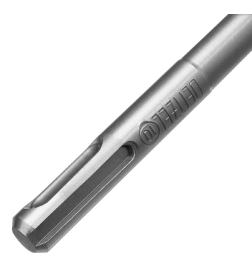 Бур по бетону цельная крестовая пластина 10x315 мм SDS PLUS Denzel