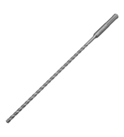 Бур по бетону цельная крестовая пластина 6x265 мм SDS PLUS Denzel