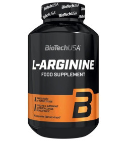 Аргинин L-Arginine BiotechUSA, 90 капс.