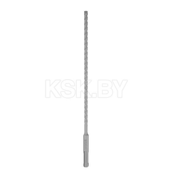 Бур по бетону цельная крестовая пластина 6x265 мм SDS PLUS Denzel (705303) 