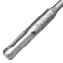 Бур по бетону цельная крестовая пластина 6x265 мм SDS PLUS Denzel (705303) 