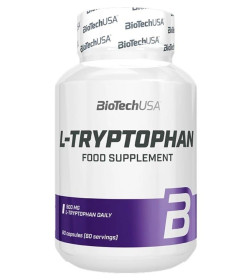 Триптофан L-Tryptophan BiotechUSA, 60 капс.