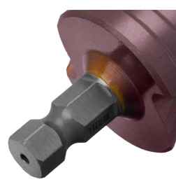 Сверло ступенчатое 9-12-15-18-21-24-27-30-33-36 мм Р6М5К5 6-гр. хвостовик Denzel