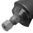 Сверло ступенчатое 4-6-8-10-12-14-16-18-20-22-24-26-28-30-32 мм Р6М5 6-гр. хвостовик Denzel (723606) 