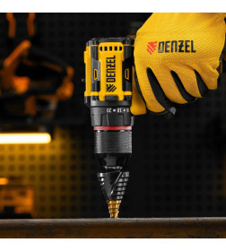 Сверло ступенчатое 9-12-15-18-21-24-27-30-33-36 мм Р6М5 6-гр. хвостовик Denzel