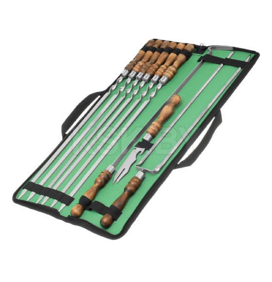 Набор шашлычный 9 предметов в сумке, Camping// Palisad (69754) 