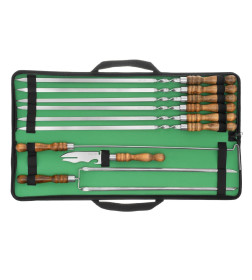 Набор шашлычный 9 предметов в сумке, Camping// Palisad