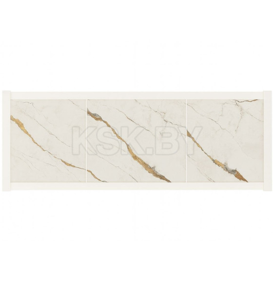 Экран под ванну Alavann 1.5м Оптима ПВХ (022 мрамор каррара)