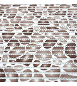 Коврик напольный,метражный, из вспененного пвх. Вилина   0,65х15 м V15-brown