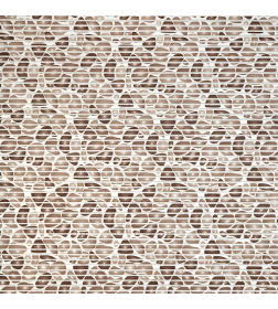 Коврик напольный,метражный, из вспененного пвх. Вилина   0,65х15 м V15-brown