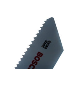 Пилка сабельная по дереву с гвоздями S922VF (2 шт.) BOSCH (пропил прямой, тонкий, для базовых работ)