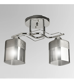 Светильник НПБ 02-2х60-101 8296/2 хром