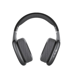 Гарнитура QUMO Sense ВТ 0084 (black), MicroSD, AUX, накладная, Bluetooth 5.0, 360 мА-ч, до 10 часов работы, пластик+экокожа.