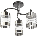 Светильник НПБ 02-3х60-101 6299/3 черный/хром (6299/3) 