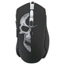 Мышь проводная Qumo Axe M07, проводная, оптическая, 800/1200/1600/2400 dpi (Q21380) 