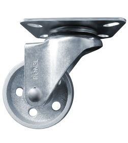 Поворотная колесная опора, термостойкая,чугун Ronel RL01 CSS 80 