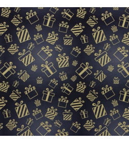 Бумага упаковочная 70*100см, 105г/м2 Золотая сказка 591912 микс