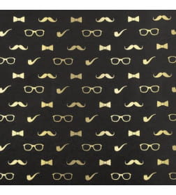 Бумага упаковочная 70*100см, 105г/м2 Золотая сказка 591914 микс