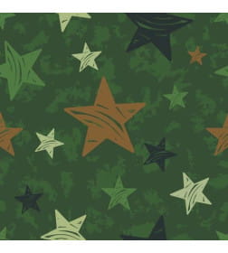 Бумага упаковочная 70*100см, 105г/м2 Золотая сказка 591914 микс