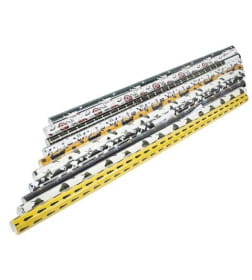 Бумага упаковочная 70*100см, 105г/м2 Золотая сказка 591914 микс